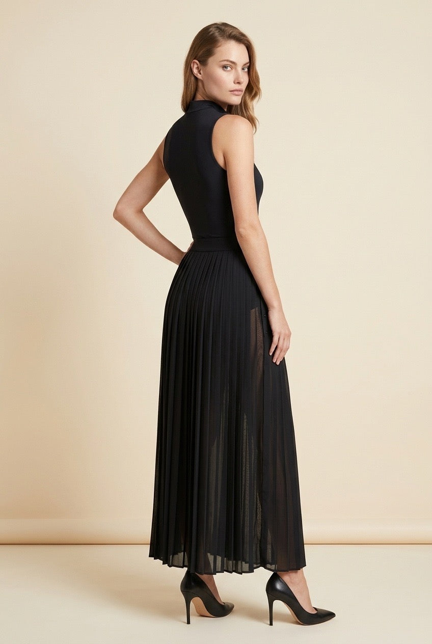 Maxi Pleated Skirt