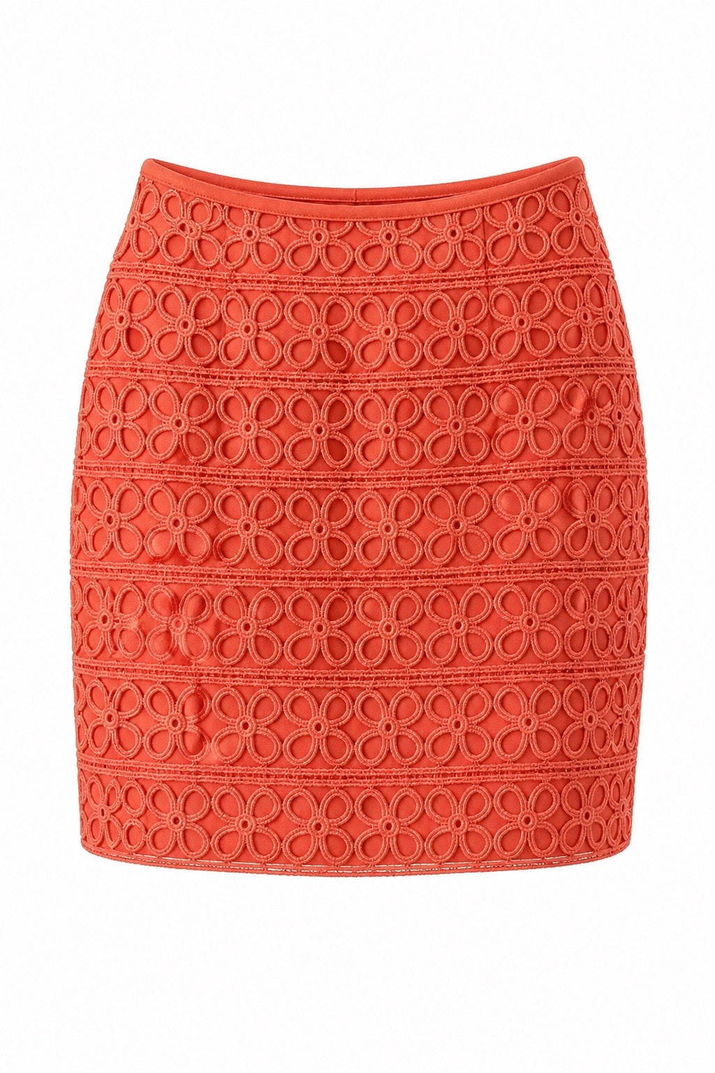 Orange Mini Skirt