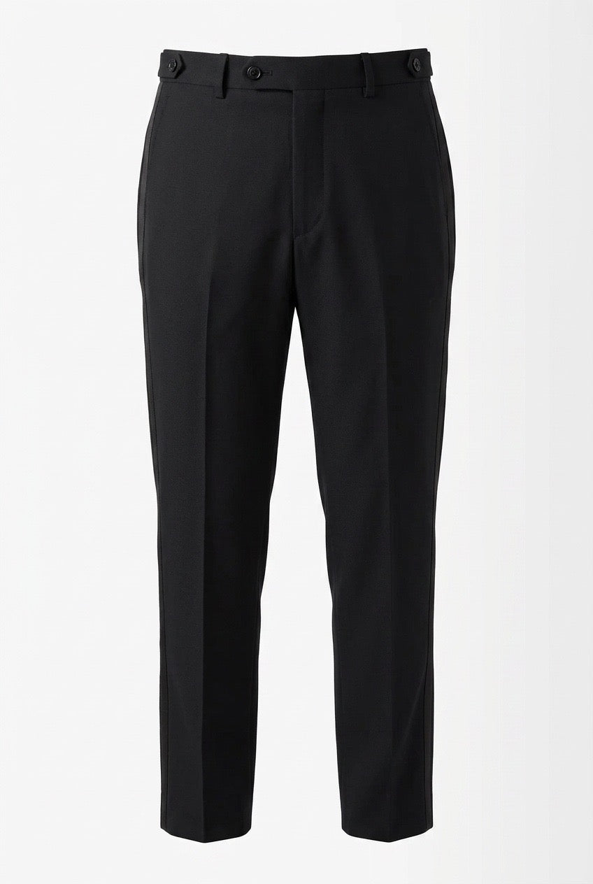 Tux Pants with Dark Brown Side Insert and Waistband