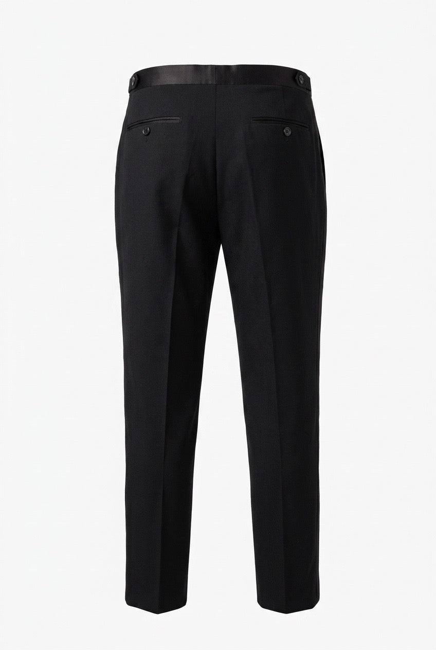 Tux Pants with Dark Brown Side Insert and Waistband