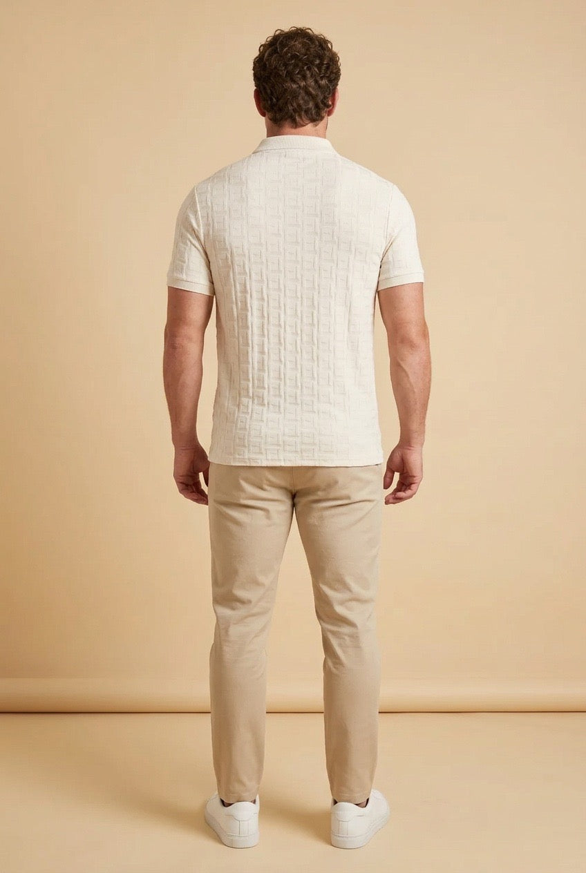 Express Fine Knit Polo Shirt