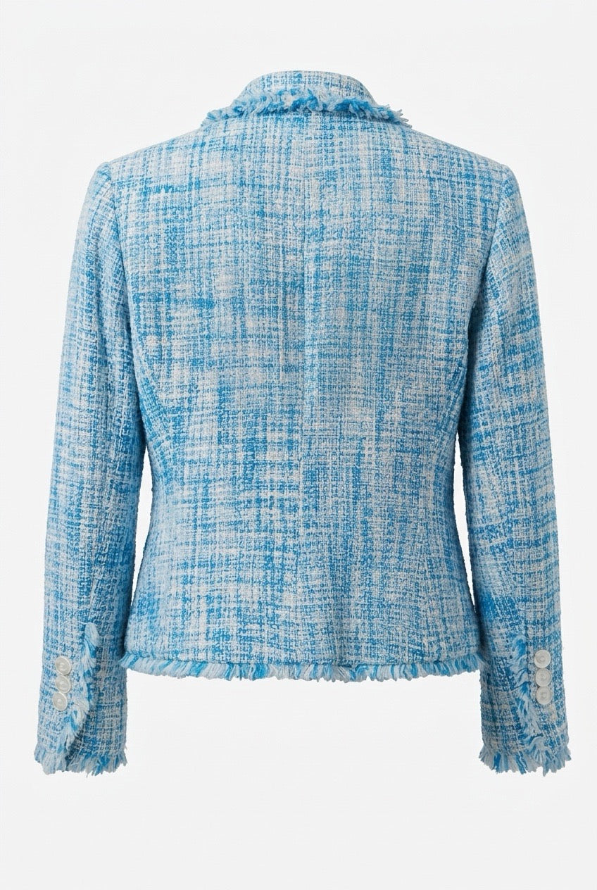 Plaid Chanel Inspired Jacket