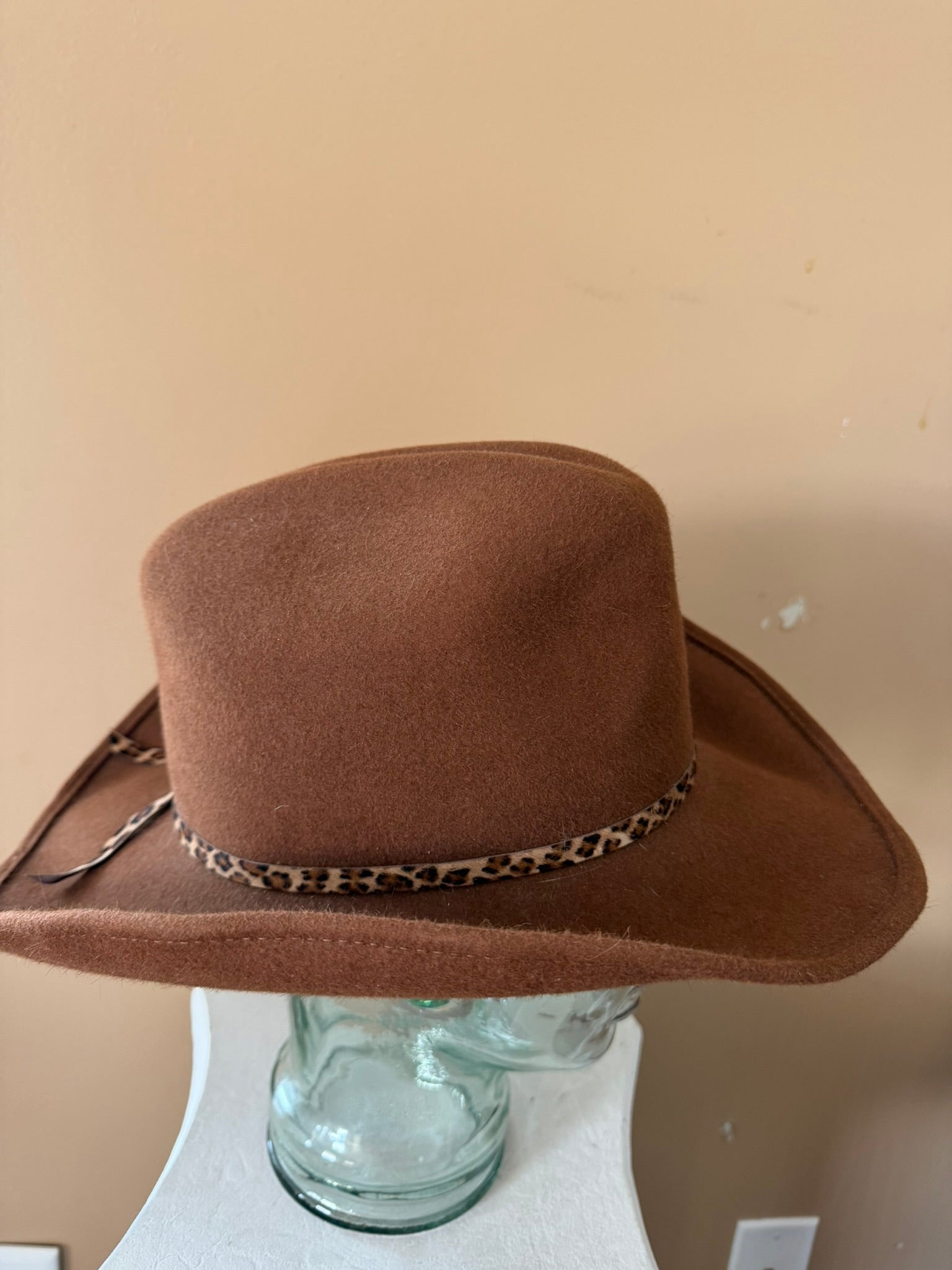Eric Javits Brown Sombrero Cowboy Hat