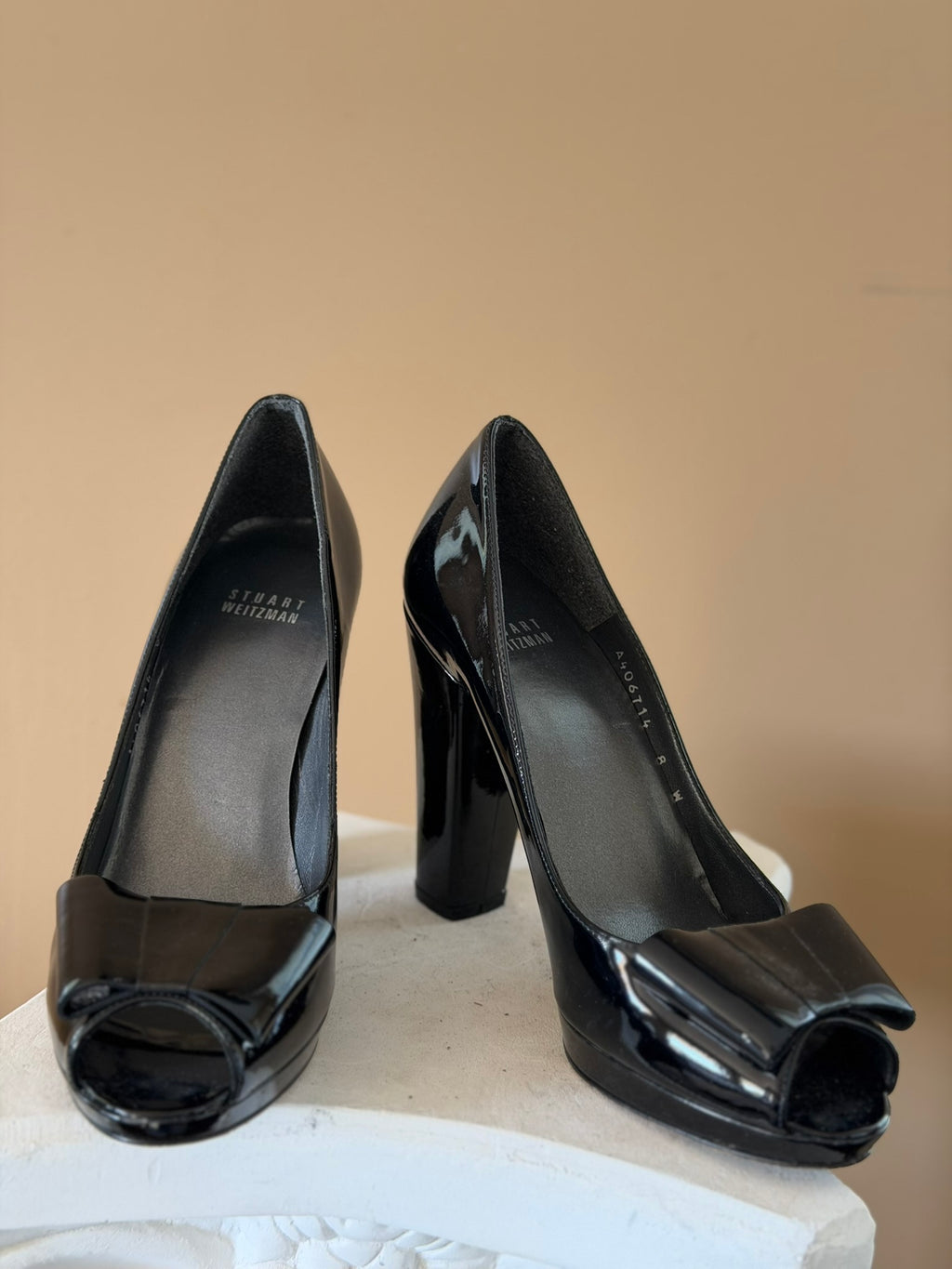 Stuart Weitzman Block Heel Platforms