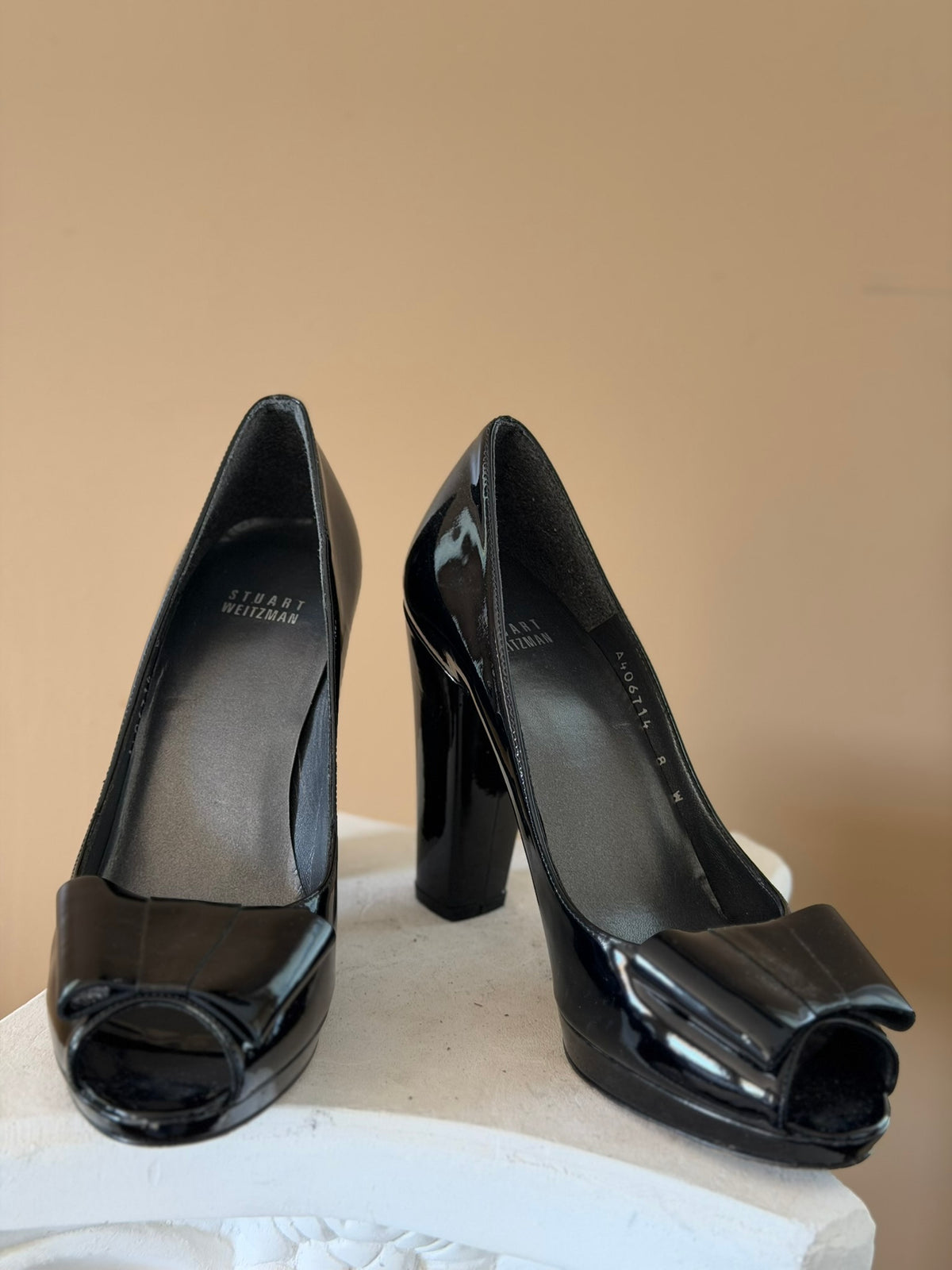 Stuart Weitzman Block Heel Platforms