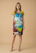 Coral Inspired Dress