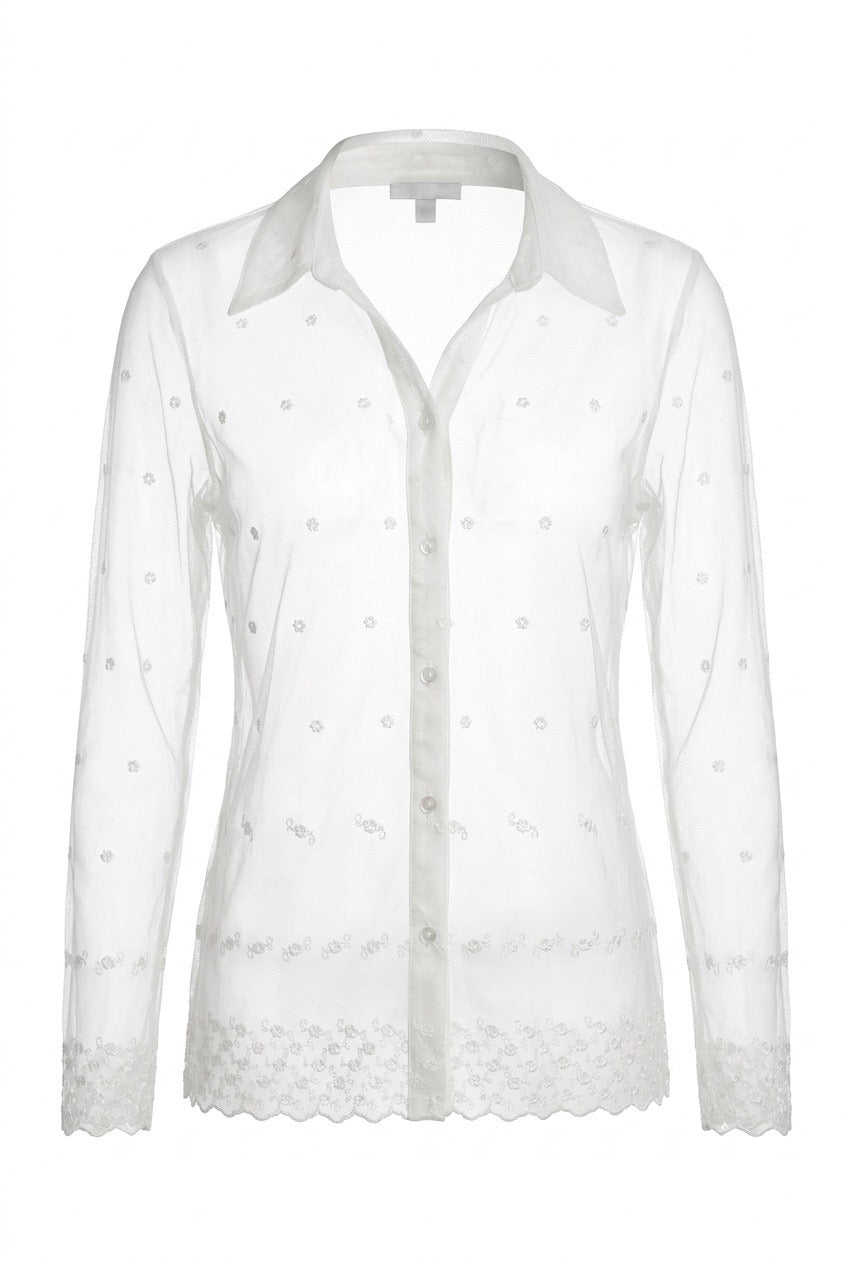 Bebe Lace Shirt