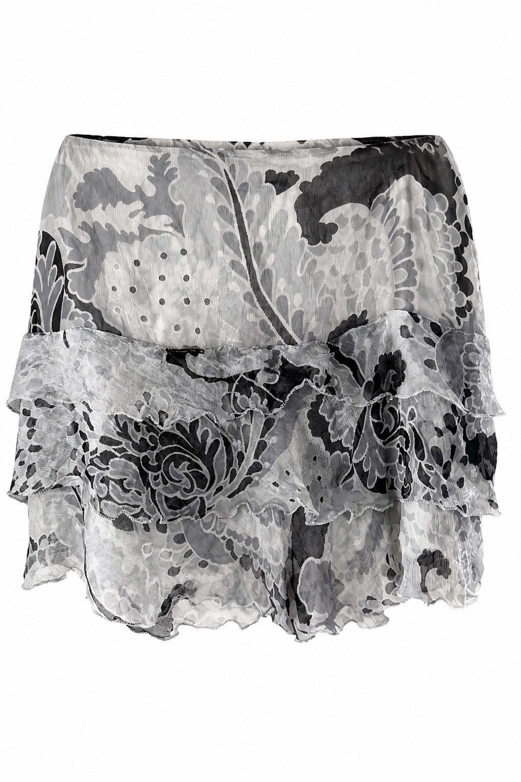 Layered Mini Skirt